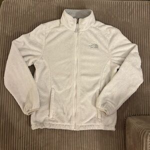 The North Face White Fleece Jacket